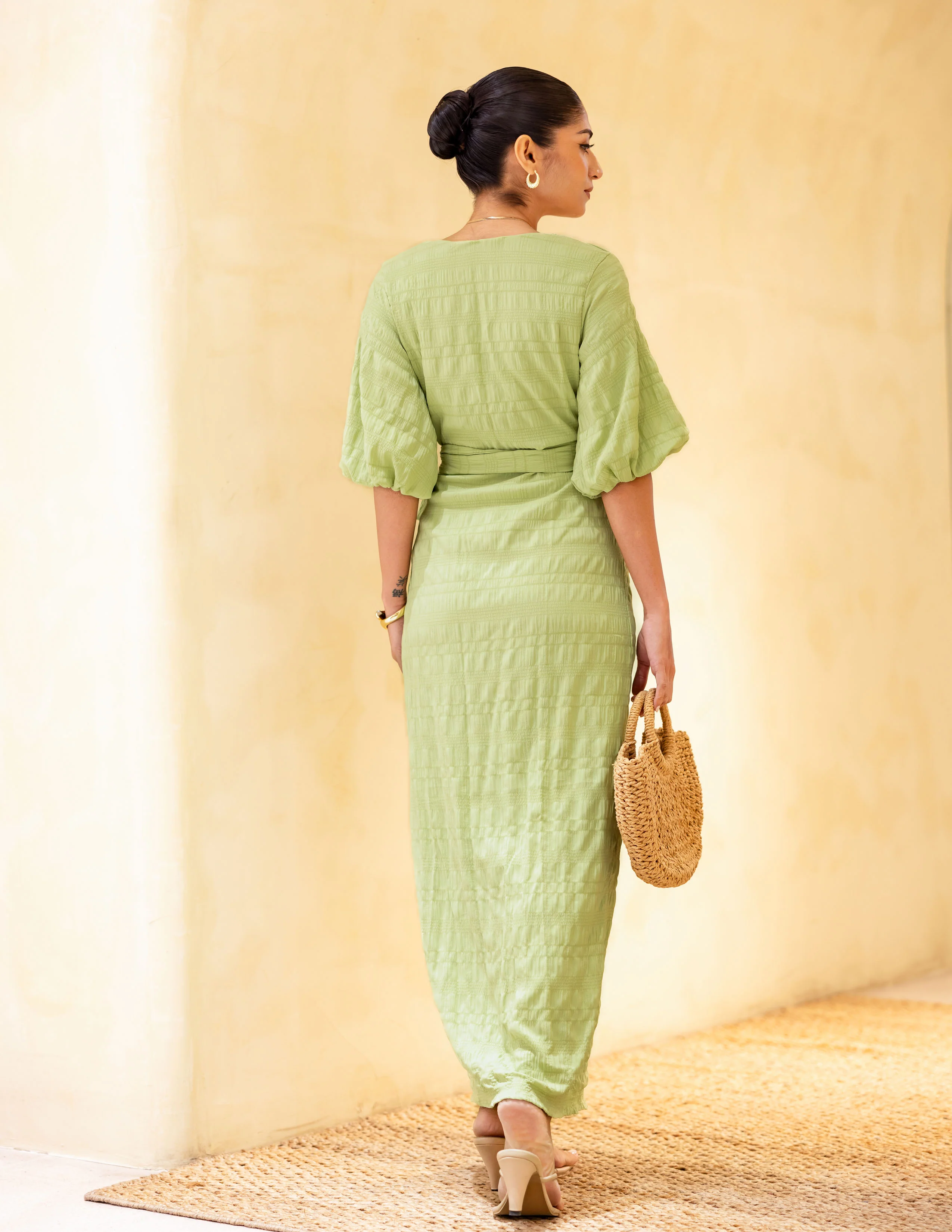 Wrap Detail Maxi Dress - Image 4